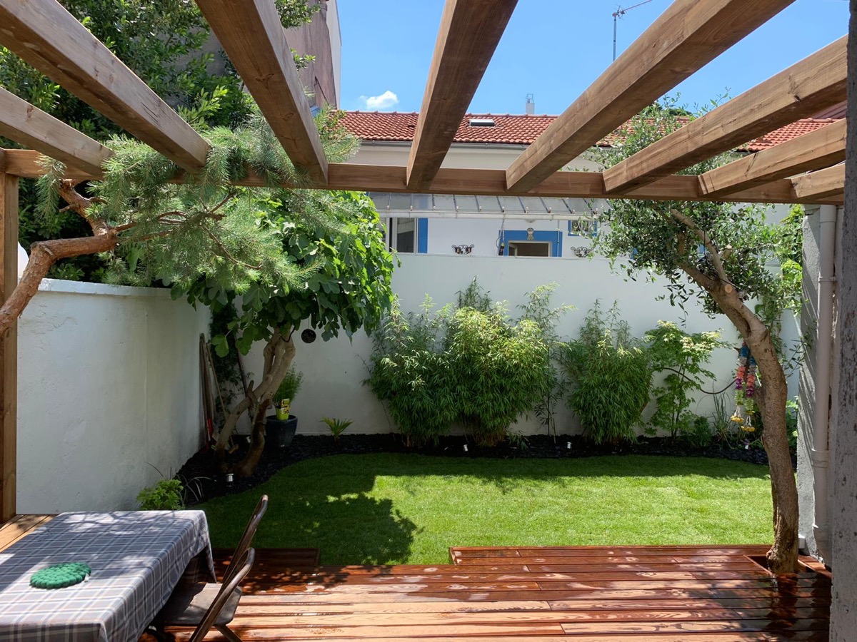 Pose de terrasse en bois